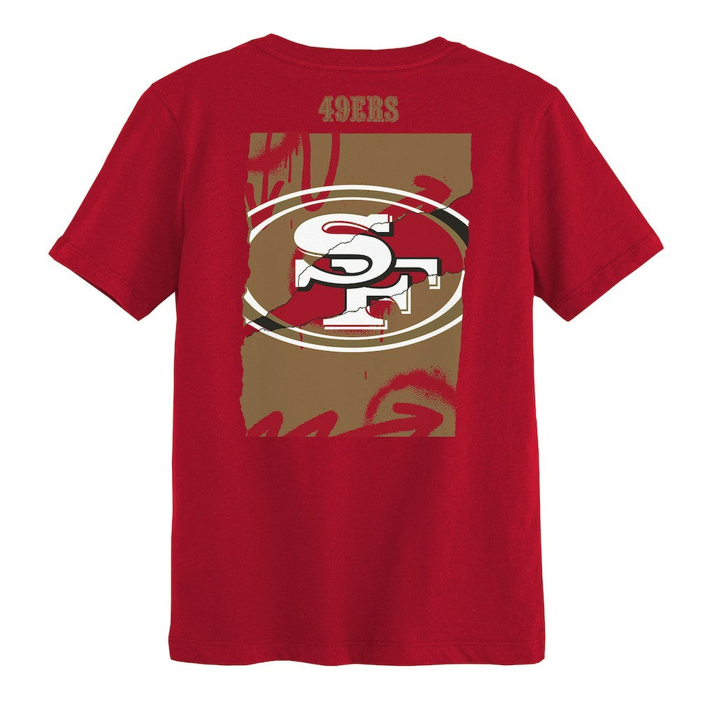 San Francisco 49ers Outerstuff Preschool Posterize T-Shirt Scarlet