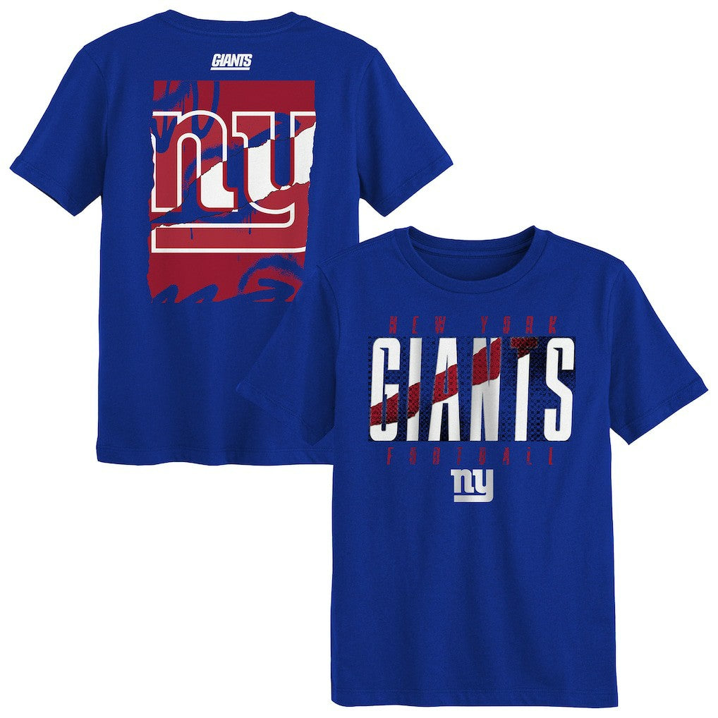New York Giants Outerstuff Preschool Posterize T-Shirt Royal