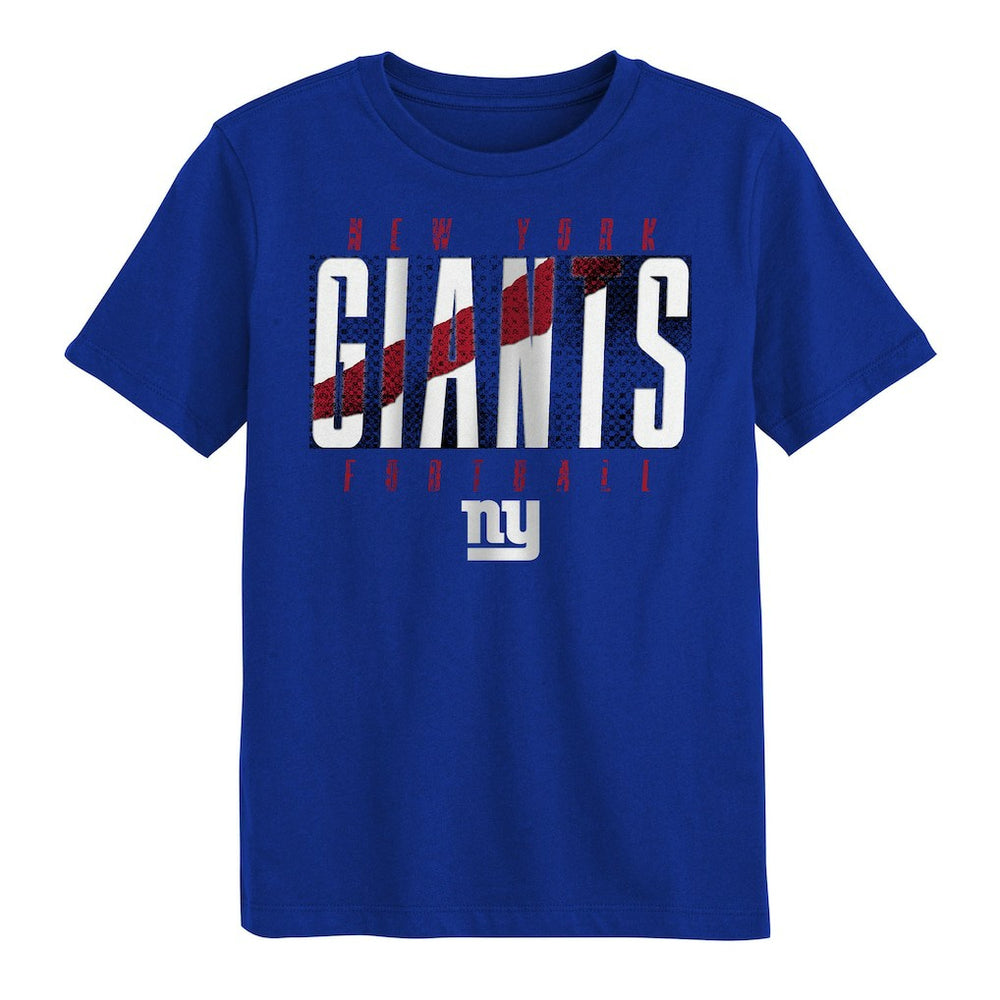 New York Giants Outerstuff Preschool Posterize T-Shirt Royal