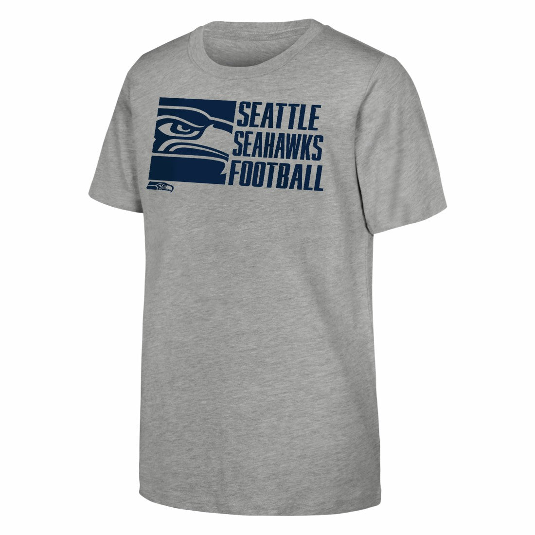 Seattle Seahawks Outerstuff Youth Post Game T-Shirt Heather Gray
