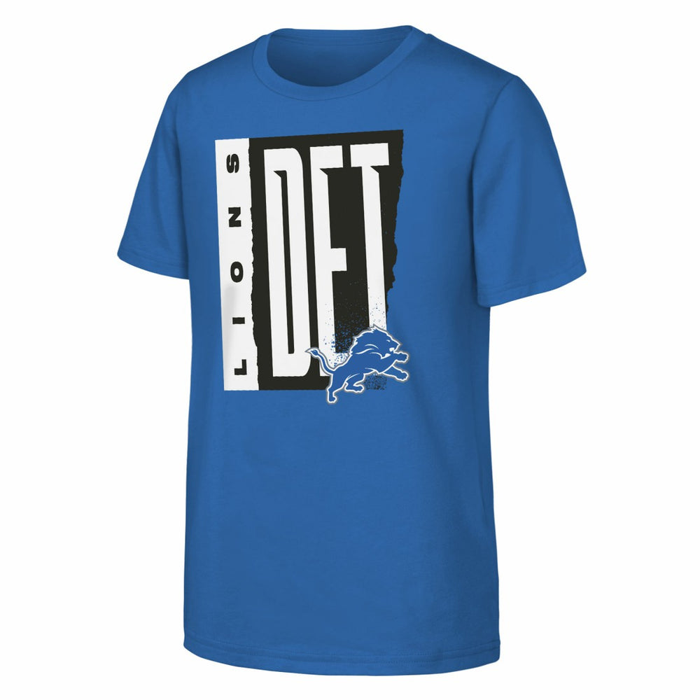 Detroit Lions Outerstuff Youth Tear It Up T-Shirt Blue