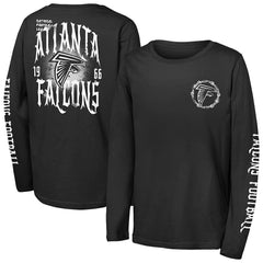 Atlanta Falcons Outerstuff Youth Rumble Long Sleeve T-Shirt Black
