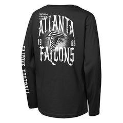 Atlanta Falcons Outerstuff Youth Rumble Long Sleeve T-Shirt Black