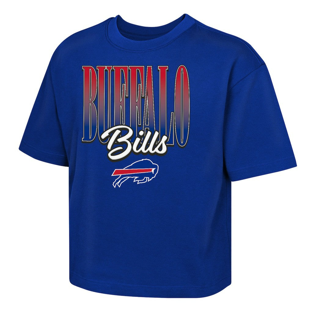 Buffalo Bills Outerstuff Girls Youth Big City Boxy T-Shirt Royal