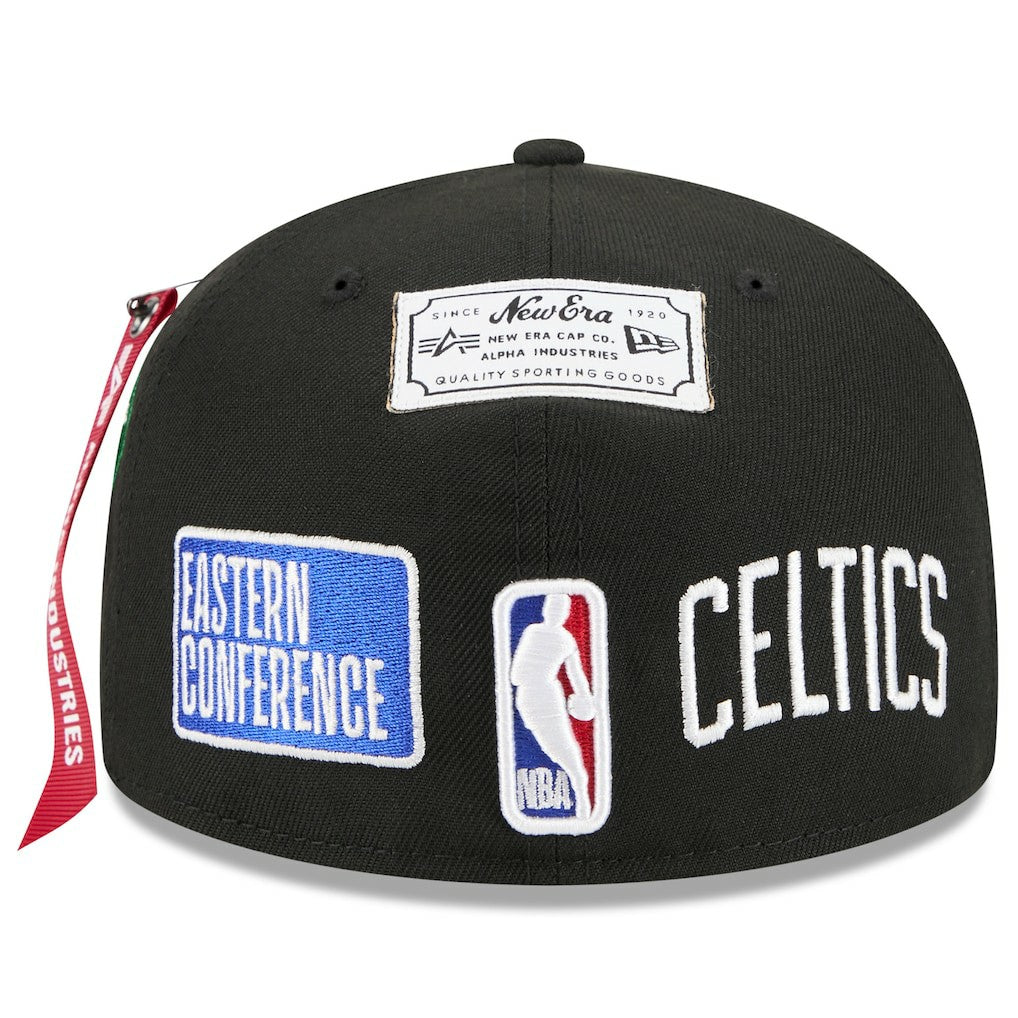 Boston Celtics x Alpha Industries 59FIFTY Fitted Hat Black