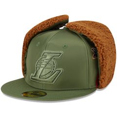 Los Angeles Lakers x Alpha Industries Dog Ear 59FIFTY Fitted Hat Olive