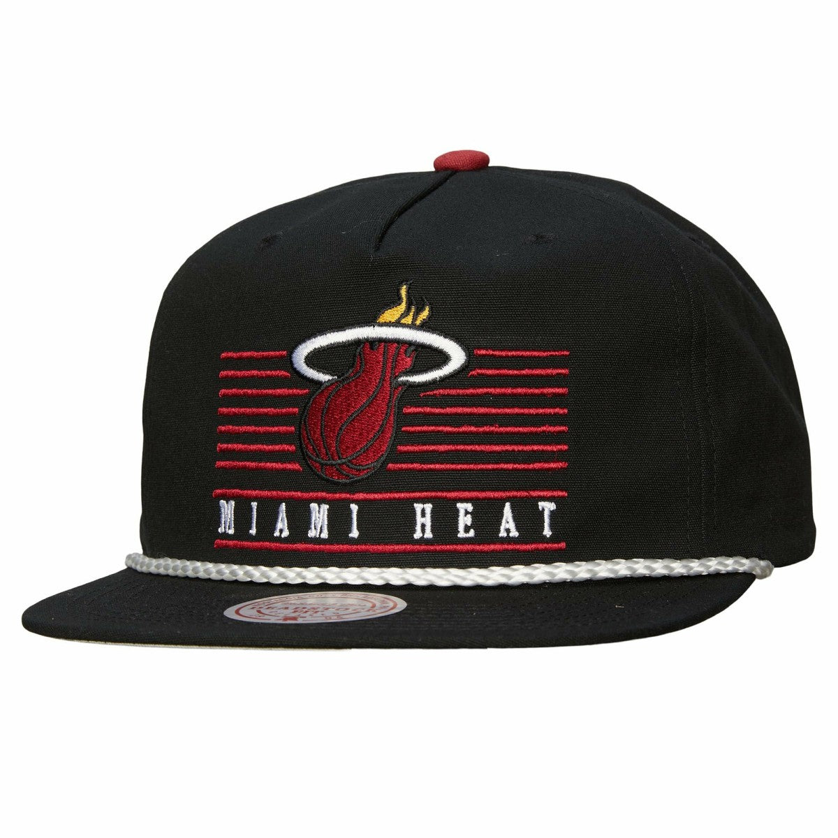Miami Heat Ascend Deadstock Snapback Hat Black