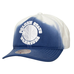 Golden State Warriors Dip Dye Pro Crown Adjustable Hat Blue/White