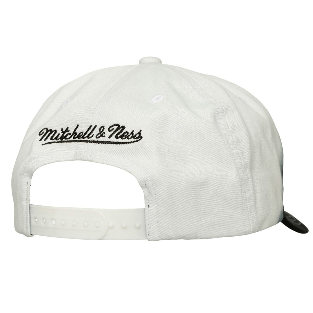 Miami Heat Dip Dye Pro Crown Adjustable Hat Black/White