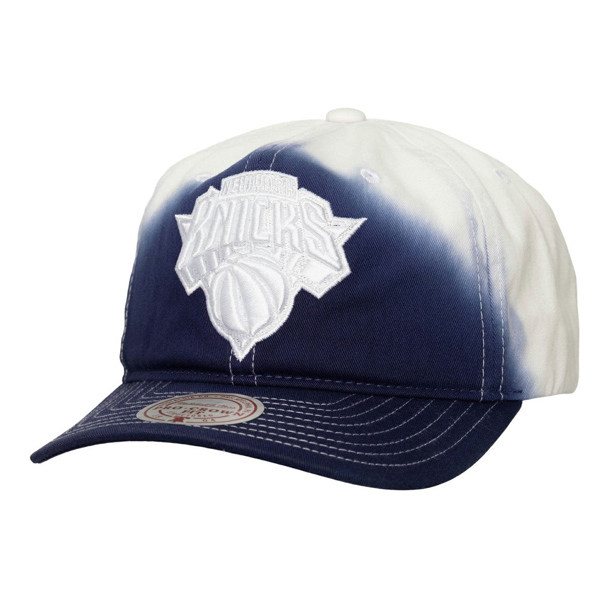 New York Knicks Dip Dye Pro Crown Adjustable Hat Royal/White