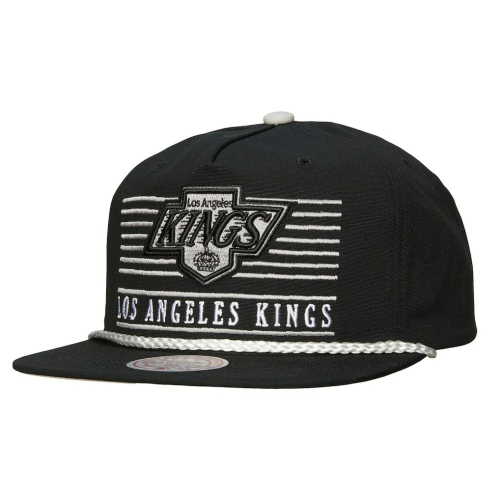 NHL Los Angeles Kings Mitchell & Ness Ascend Deadstock Snapback Hat - Black