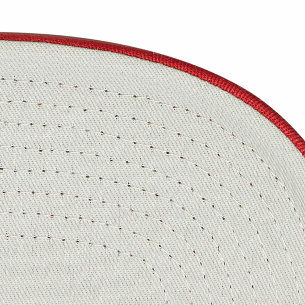 NHL Detroit Red Wings Mitchell & Ness Gridlock Trucker Adjustable Hat - White/Red
