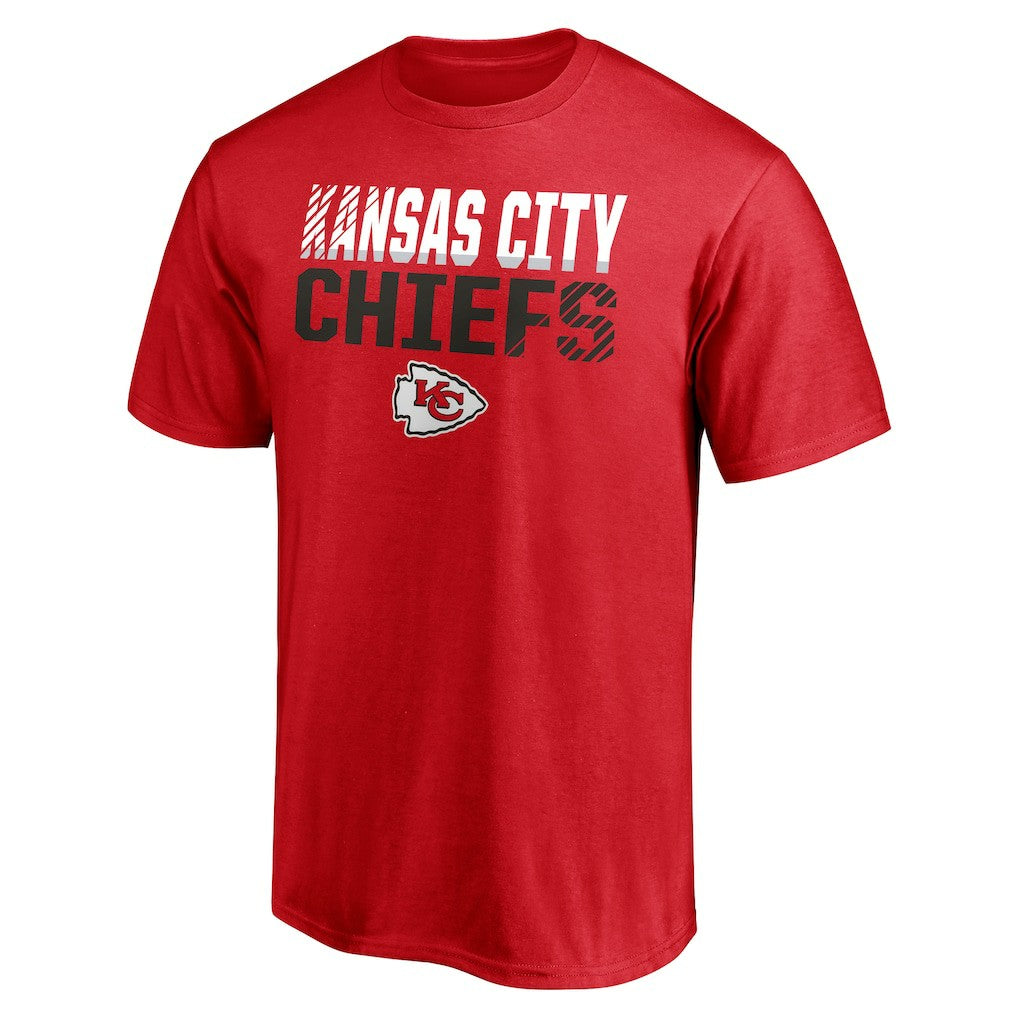 Kansas City Chiefs Stripes T-Shirt Red