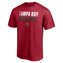 Tampa Bay Buccaneers Stripes T-Shirt Red
