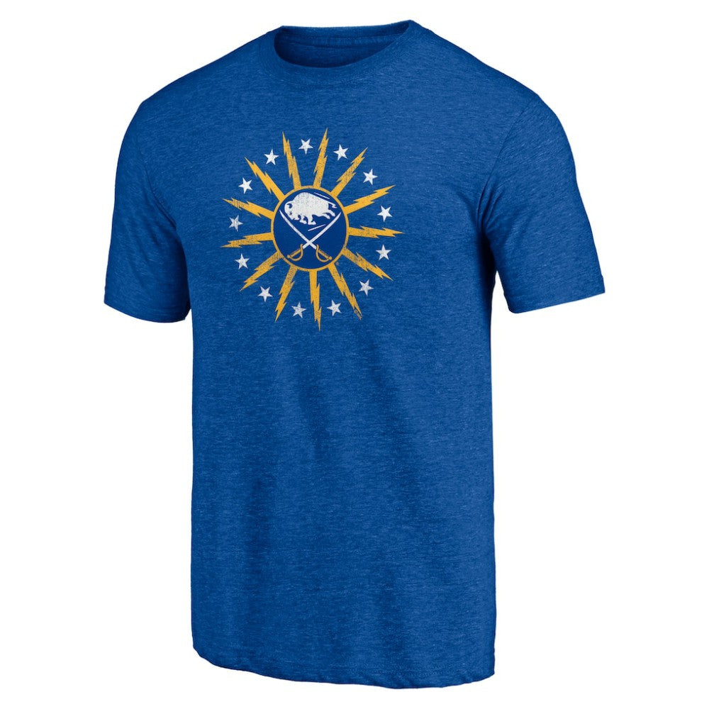 NHL Buffalo Sabres Shoot to Score Tri-Blend T-Shirt - Royal