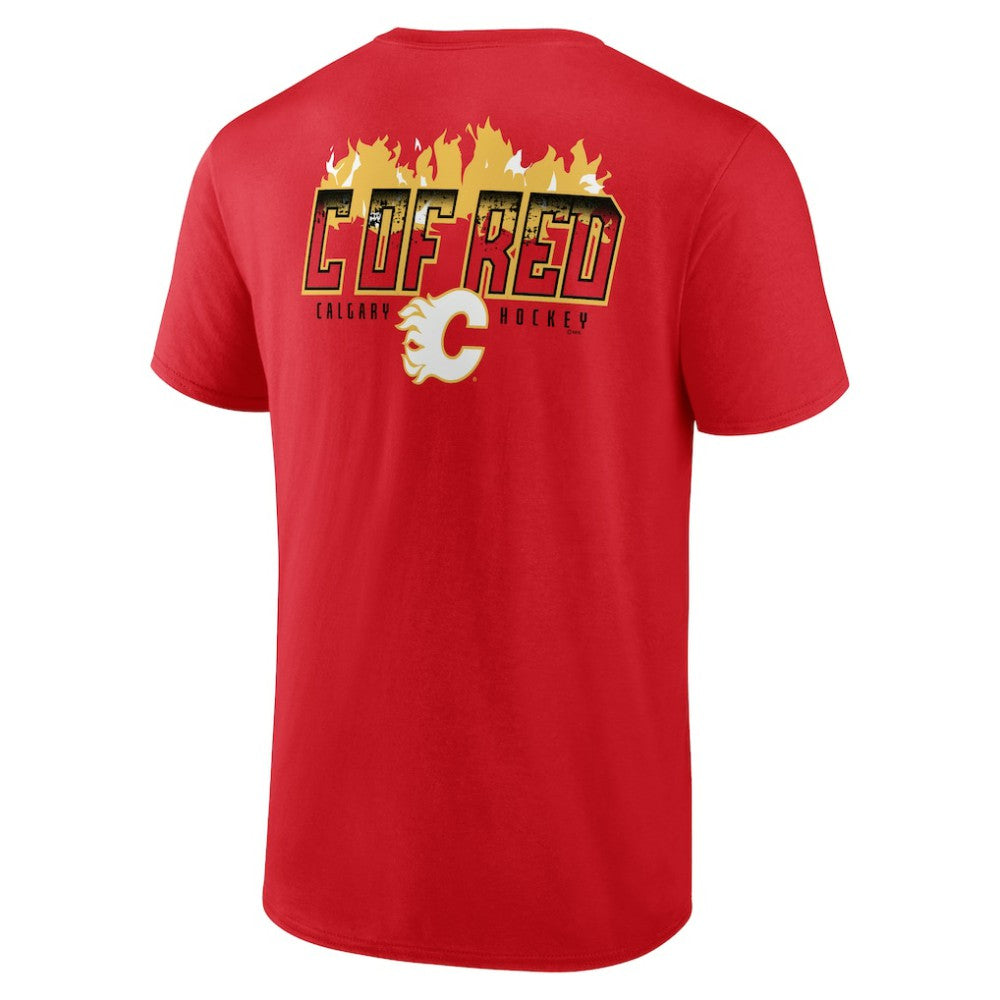 NHL Calgary Flames Bring It T-Shirt - Red