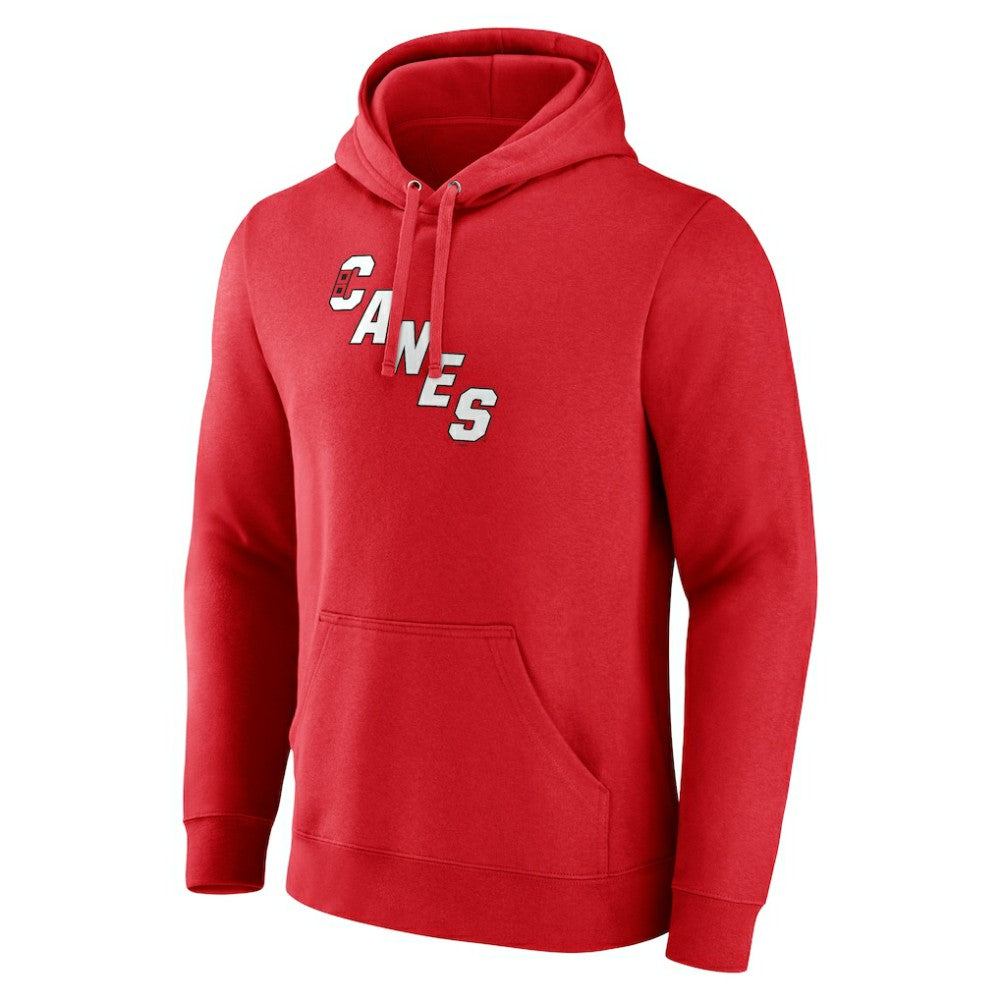 NHL Carolina Hurricanes Primary Logo Pullover Hoodie - Red