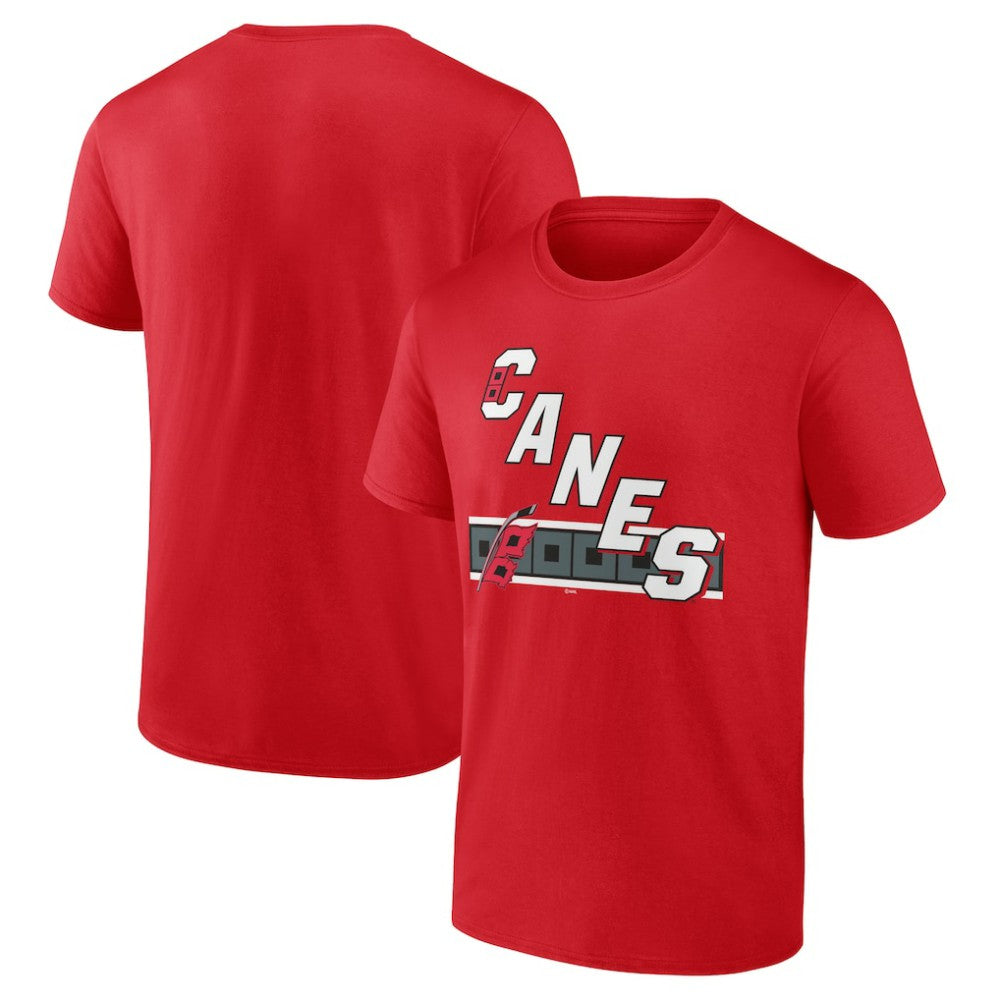 NHL Carolina Hurricanes Jersey Inspired T-Shirt - Red