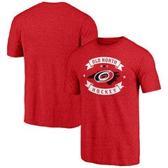 NHL Carolina Hurricanes Shoot to Score Tri-Blend T-Shirt - Red