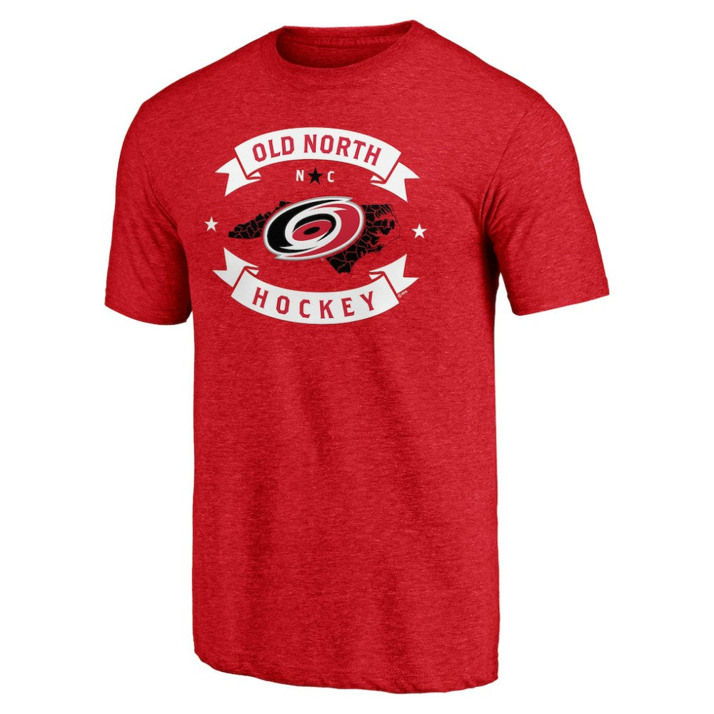 NHL Carolina Hurricanes Shoot to Score Tri-Blend T-Shirt - Red