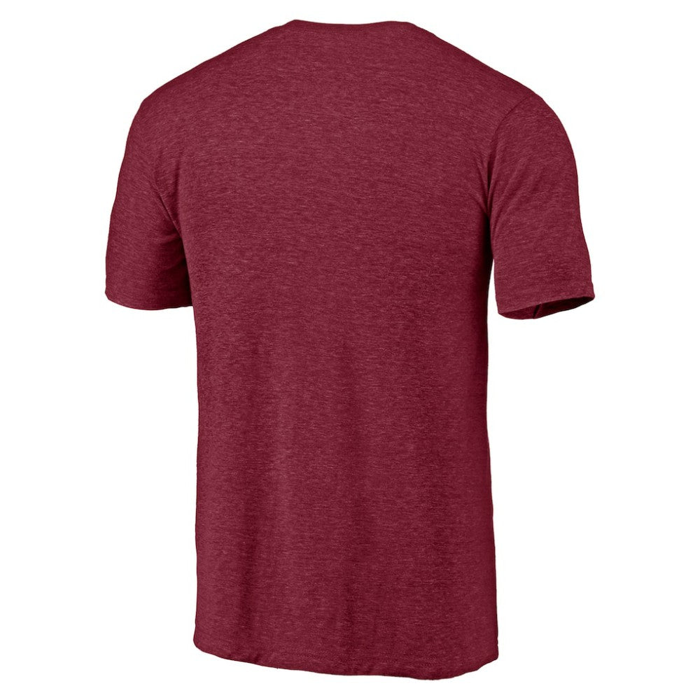 NHL Colorado Avalanche Shoot to Score Tri-Blend T-Shirt - Burgundy
