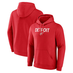 NHL Detroit Red Wings Primary Logo Pullover Hoodie - Red