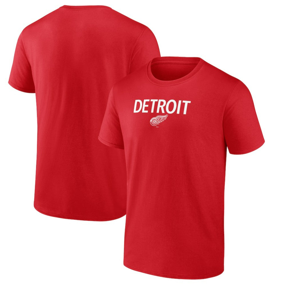 NHL Detroit Red Wings Primary Logo T-Shirt - Red