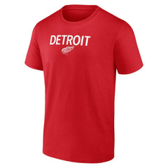 NHL Detroit Red Wings Primary Logo T-Shirt - Red