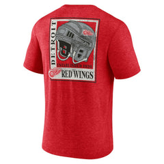 NHL Detroit Red Wings Earnest Will Tri-Blend T-Shirt - Red
