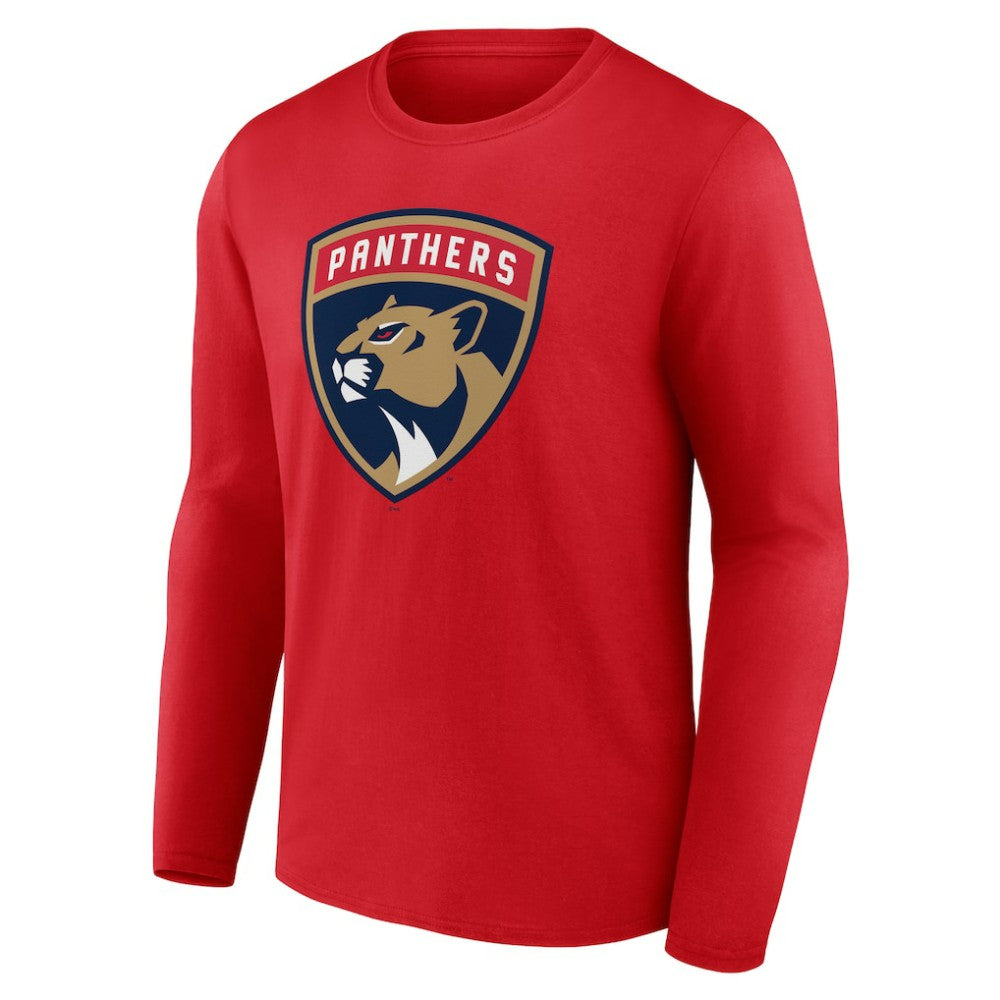 NHL Florida Panthers Primary Logo Long Sleeve T-Shirt - Red
