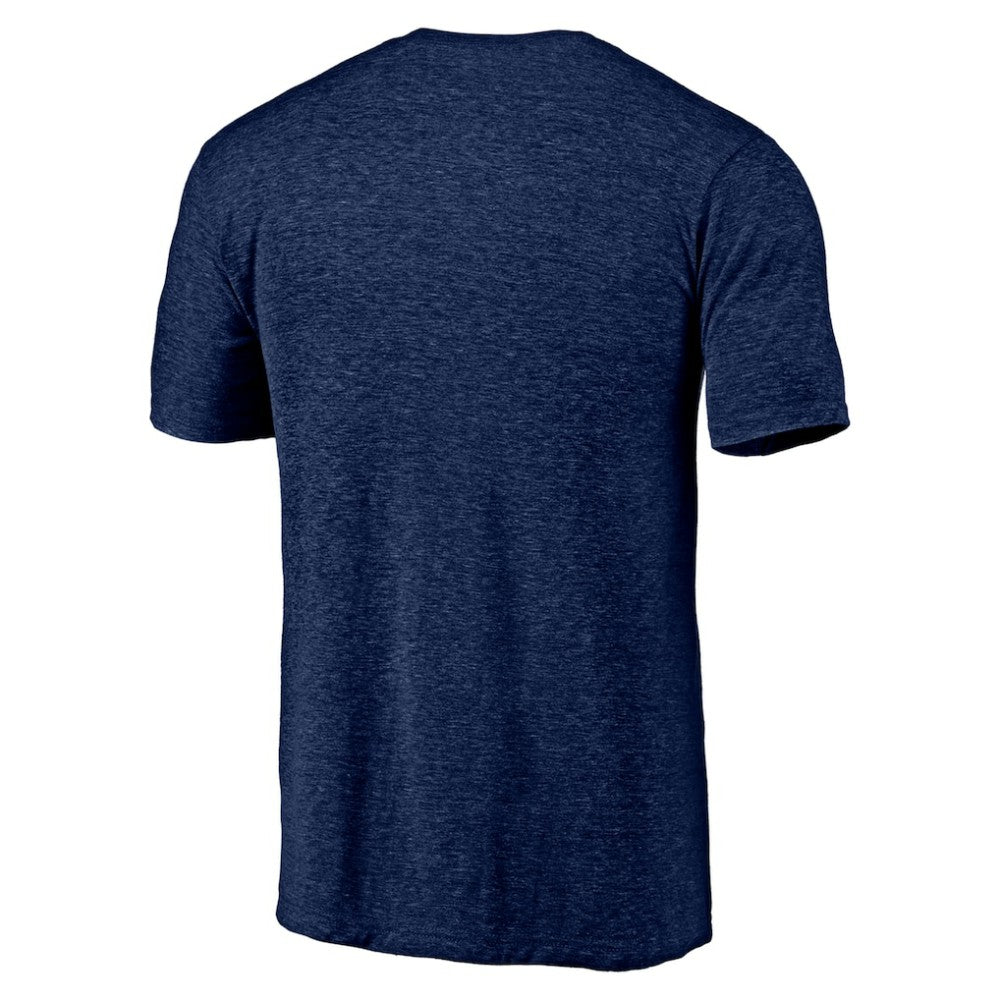 NHL Montreal Canadiens Distressed Tri-Blend T-Shirt - Navy