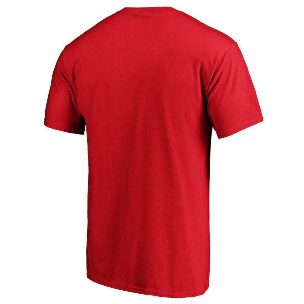 NHL New Jersey Devils Splatter Logo T-Shirt - Red