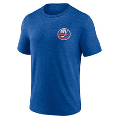 NHL New York Islanders Earnest Will Tri-Blend T-Shirt - Royal