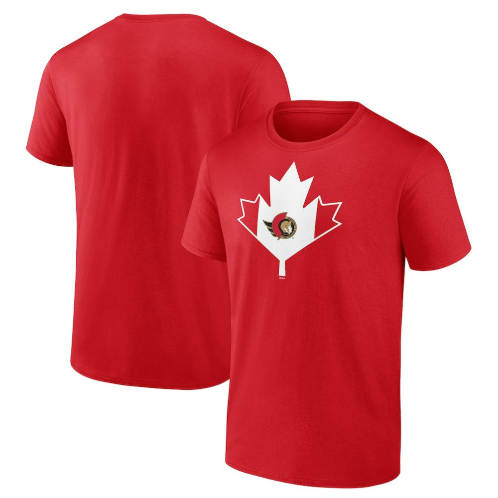 NHL Ottawa Senators Canada Day T-Shirt - Red