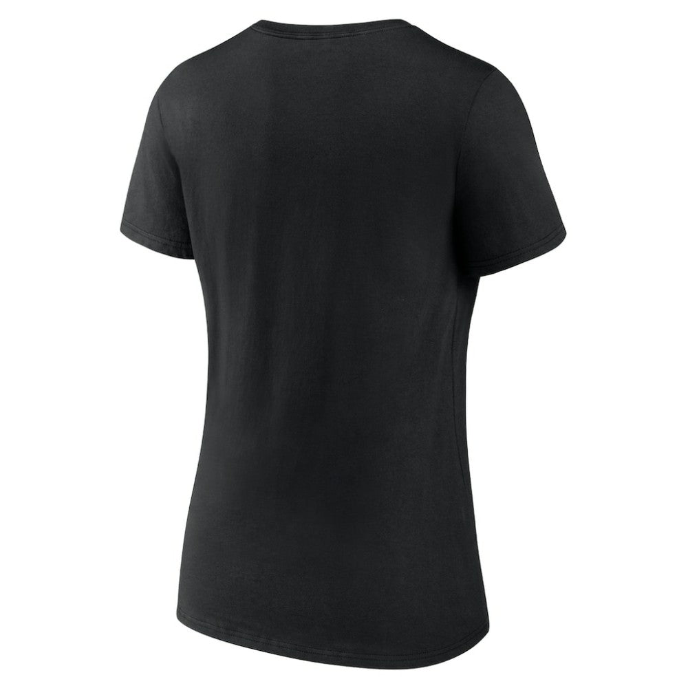 NHL Ottawa Senators Women's NHL Pride V-Neck T-Shirt - Black