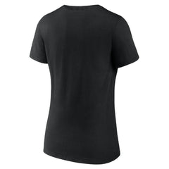 NHL Ottawa Senators Women's NHL Pride V-Neck T-Shirt - Black
