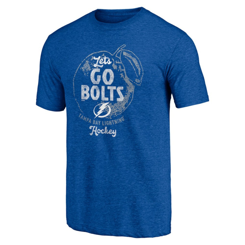 NHL Tampa Bay Lightning Shoot to Score Tri-Blend T-Shirt - Blue