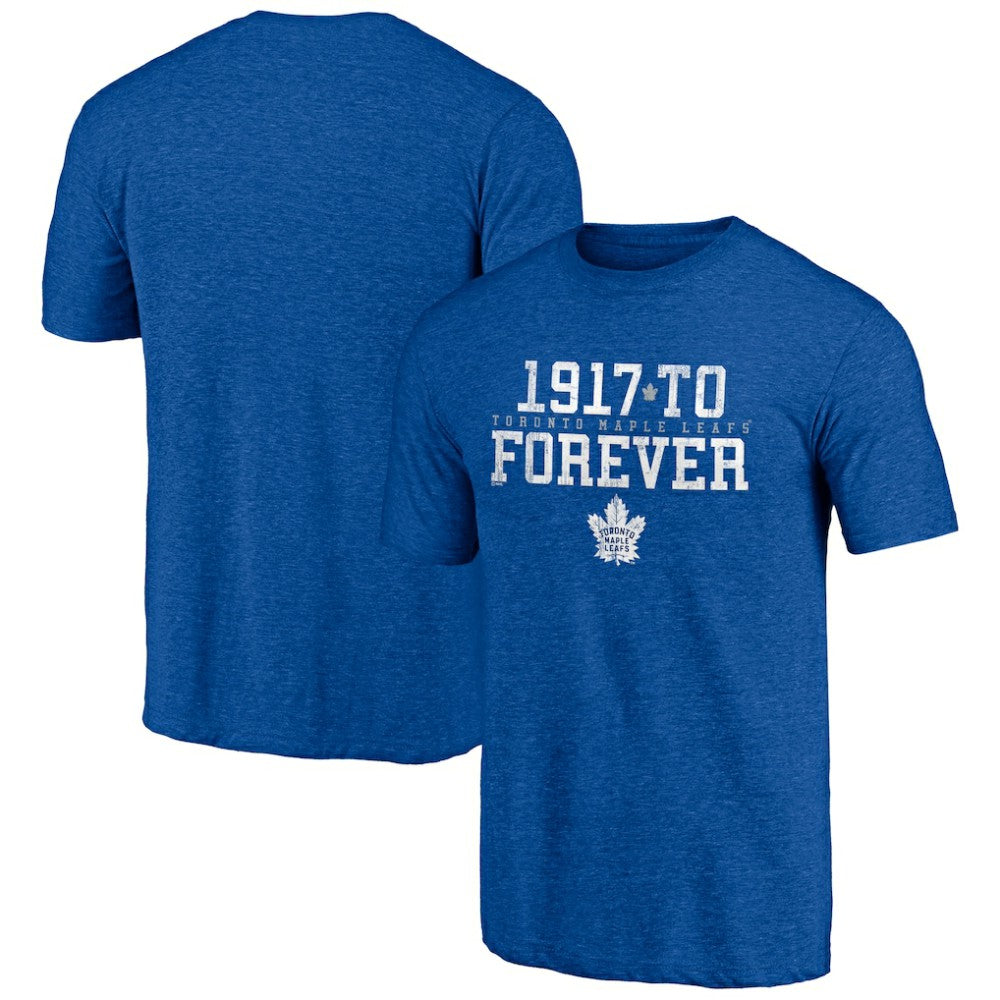NHL Toronto Maple Leafs Shoot to Score Tri-Blend T-Shirt - Blue