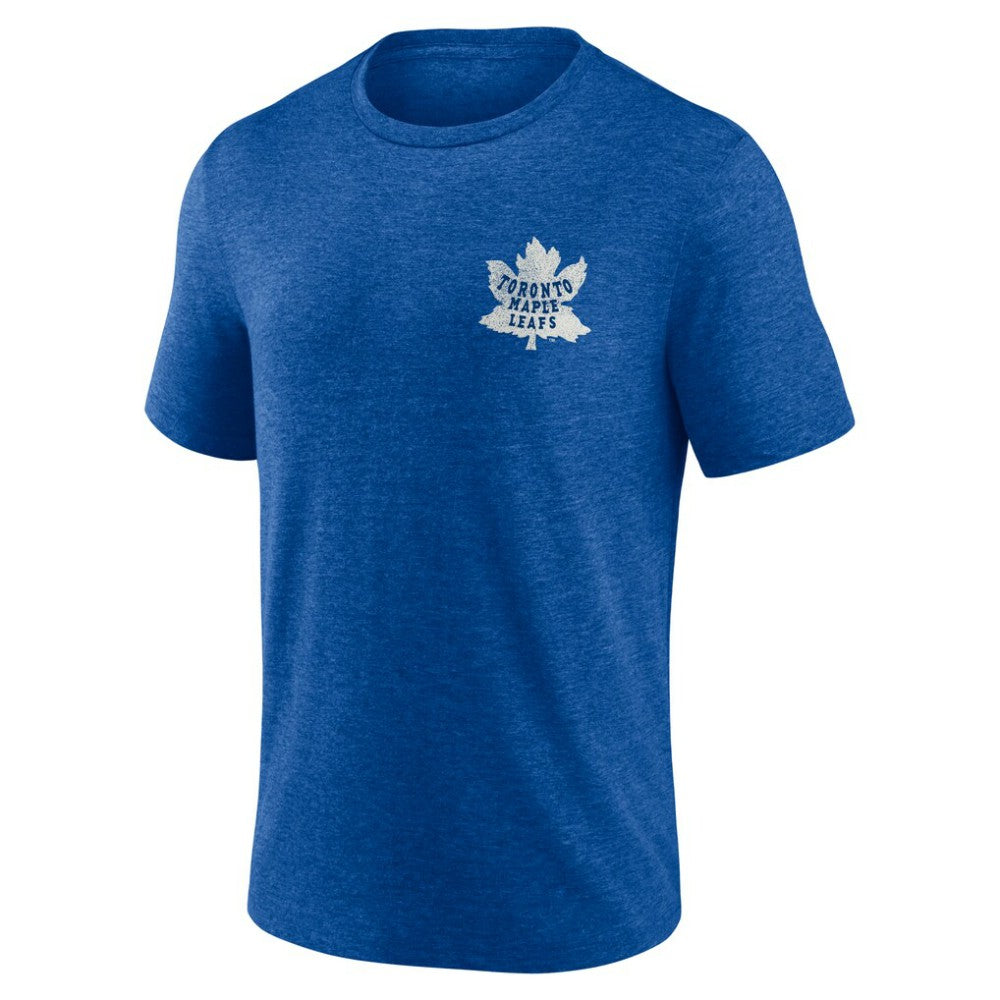NHL Toronto Maple Leafs Earnest Will Tri-Blend T-Shirt - Blue