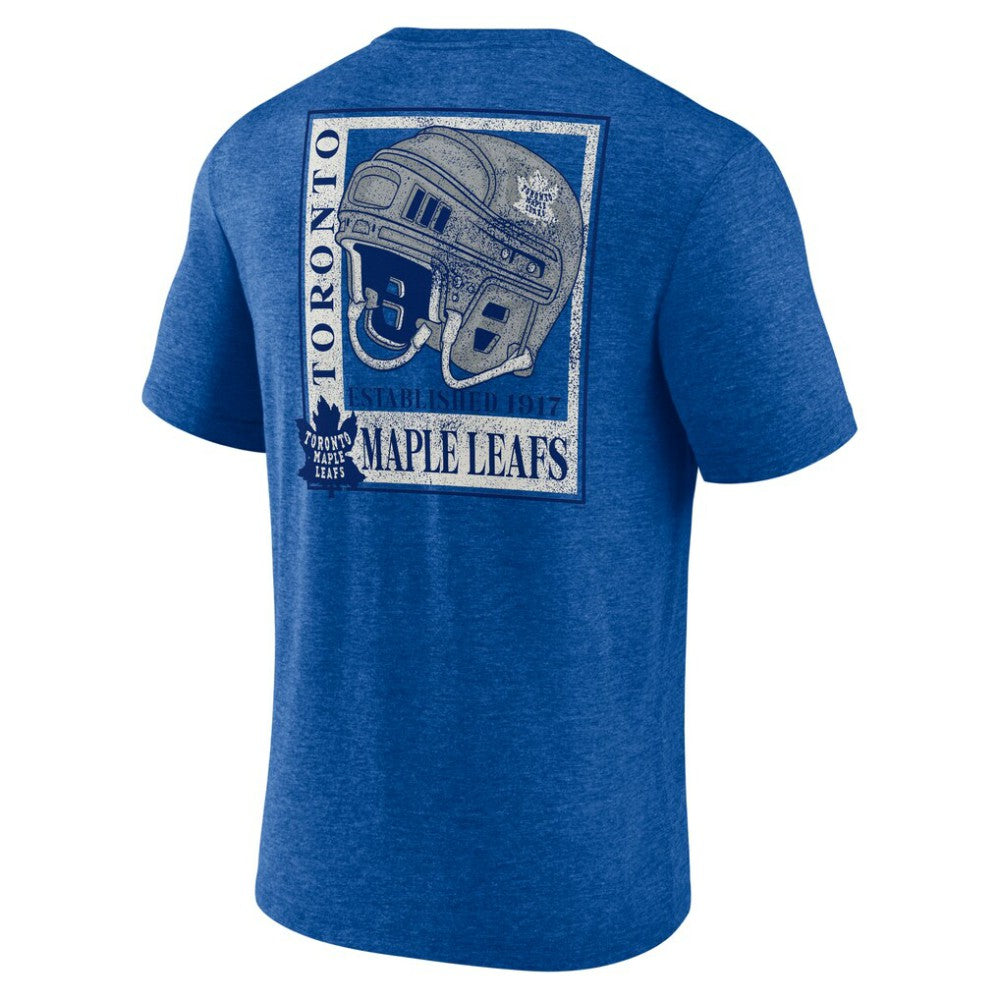 NHL Toronto Maple Leafs Earnest Will Tri-Blend T-Shirt - Blue