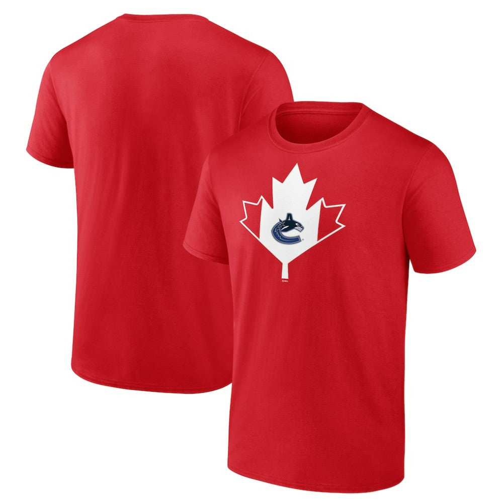 NHL Vancouver Canucks Canada Day T-Shirt - Red