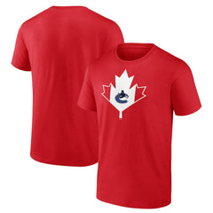 NHL Vancouver Canucks Canada Day T-Shirt - Red