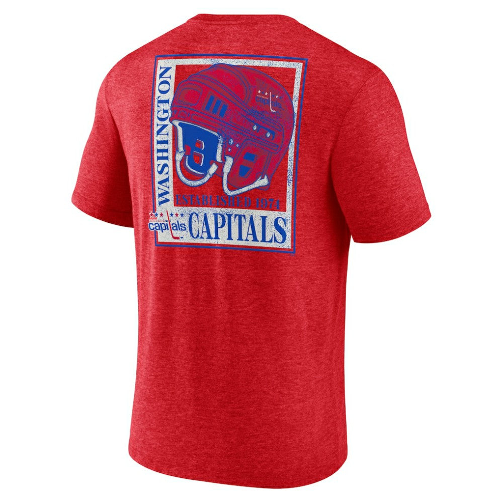 NHL Washington Capitals Earnest Will Tri-Blend T-Shirt - Red