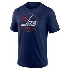 NHL Winnipeg Jets Wheelhouse Tri-Blend T-Shirt - Navy