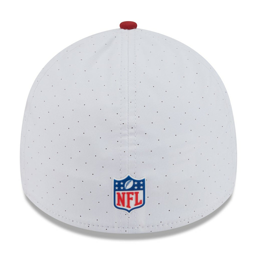 Arizona Cardinals New Era 2025 NFL Training Camp 39THIRTY Flex Hat White/Cardinal