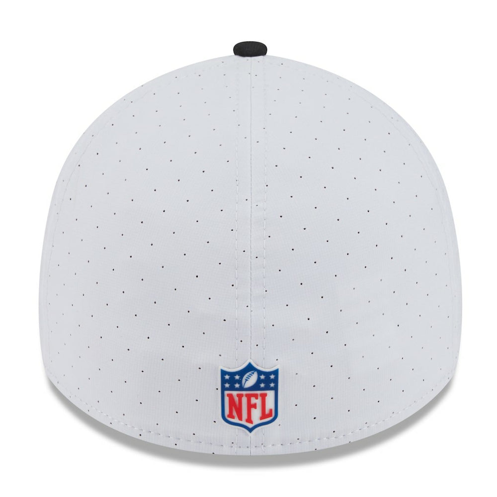 Baltimore Ravens New Era 2025 NFL Training Camp 39THIRTY Flex Hat White/Black