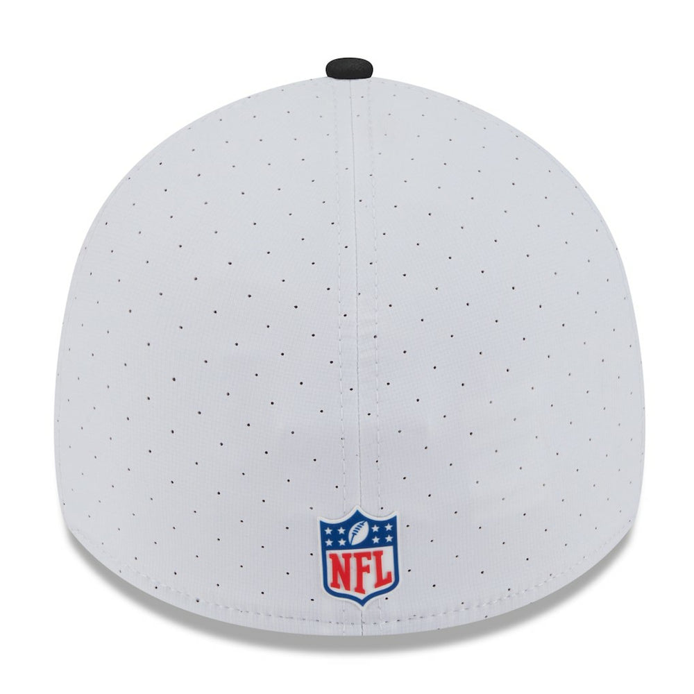 Cincinnati Bengals New Era 2025 NFL Training Camp 39THIRTY Flex Hat White/Black