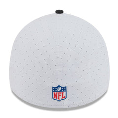 Cincinnati Bengals New Era 2025 NFL Training Camp 39THIRTY Flex Hat White/Black