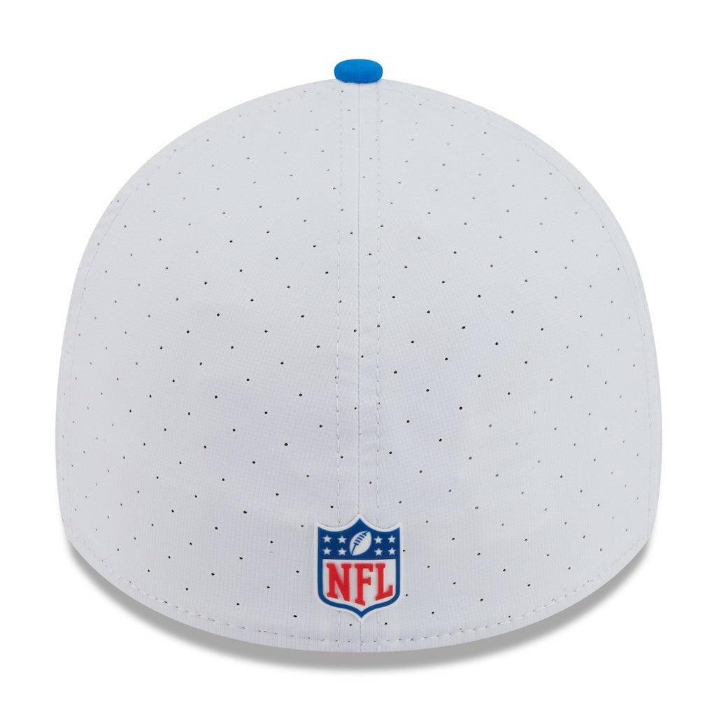 Detroit Lions New Era 2025 NFL Training Camp 39THIRTY Flex Hat White/Blue