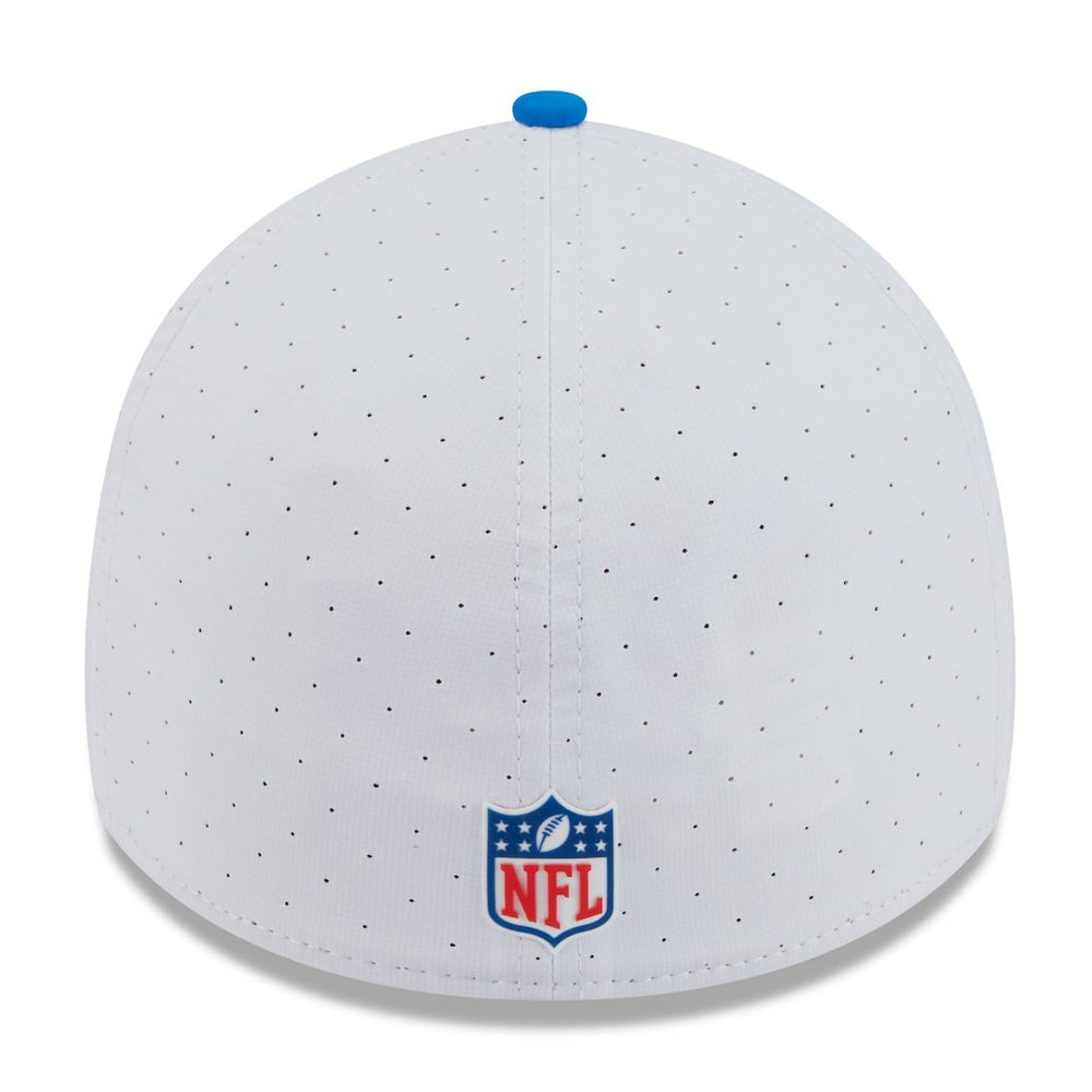 Detroit Lions New Era 2025 NFL Training Camp 39THIRTY Flex Hat White/Blue